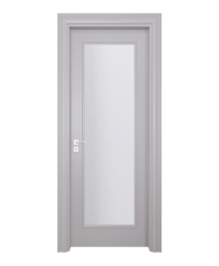 BY-5012V Porte intérieure Laqué Vitrée